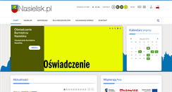 Desktop Screenshot of nasielsk.pl