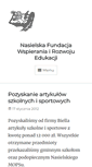 Mobile Screenshot of fundacjaszkola.nasielsk.pl